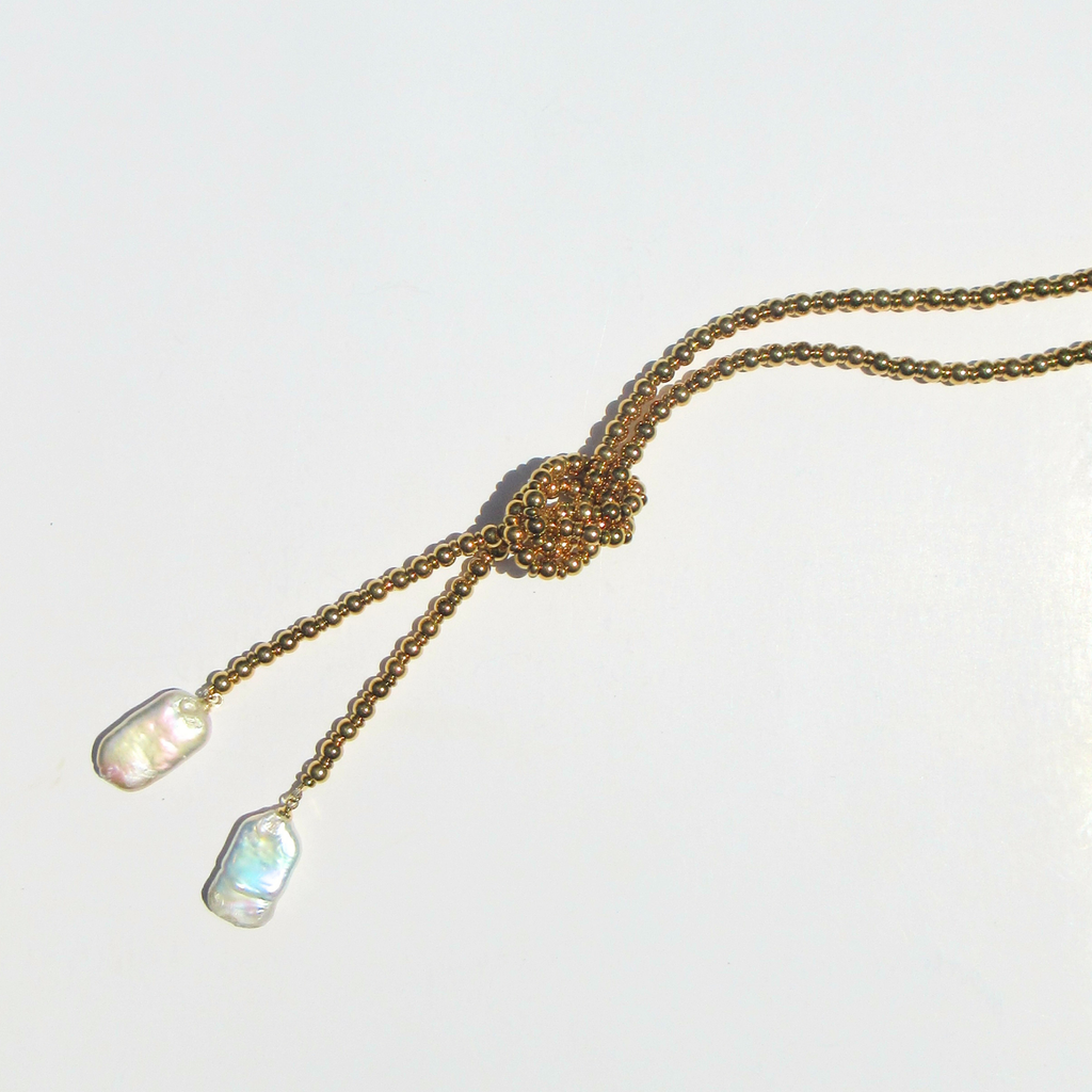 Gold Wrap Necklace