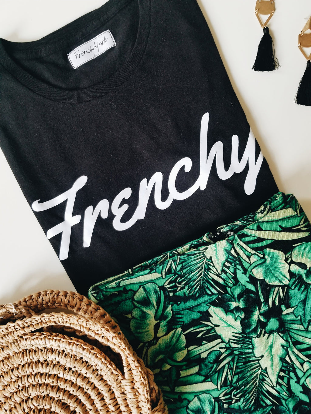 T-shirt Frenchy Black - Women