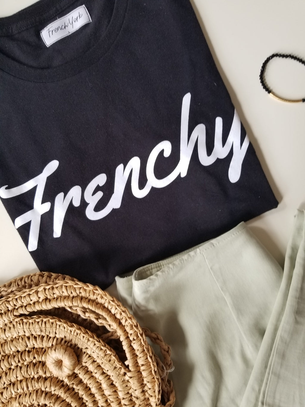 T-shirt Frenchy Black - Women
