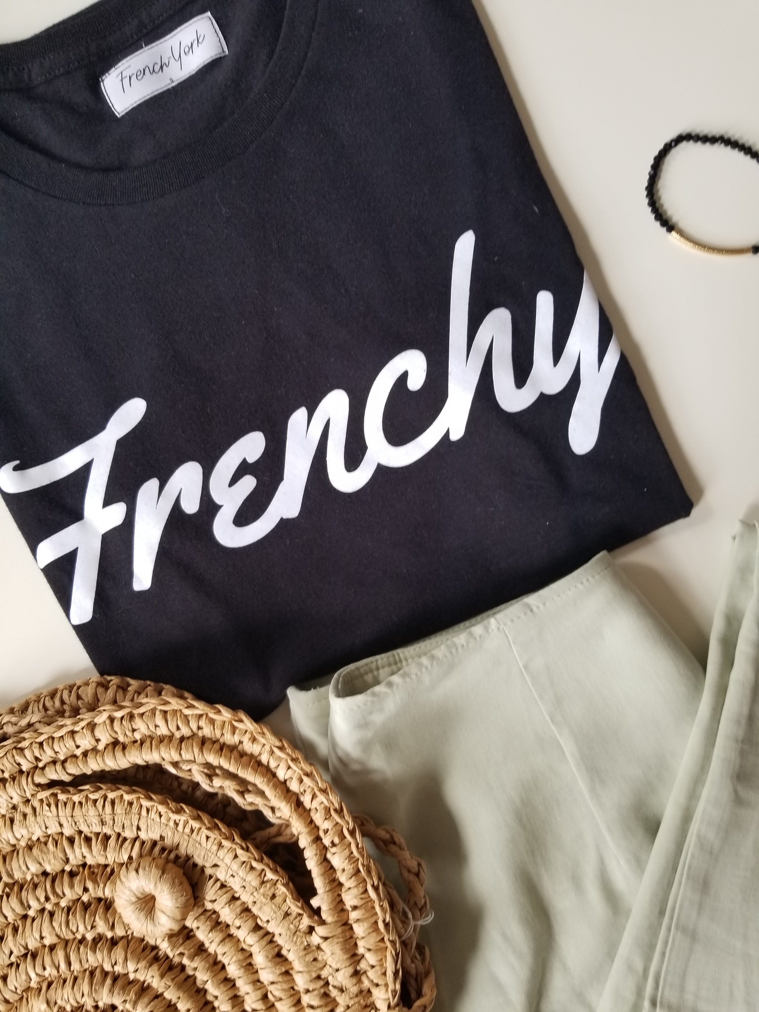 T-shirt Frenchy Black - Women