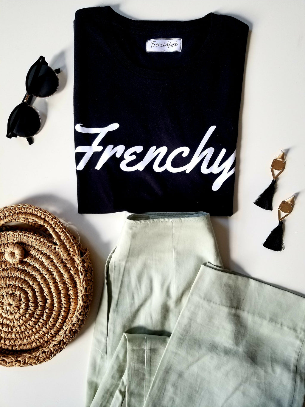 T-shirt Frenchy Black - Women