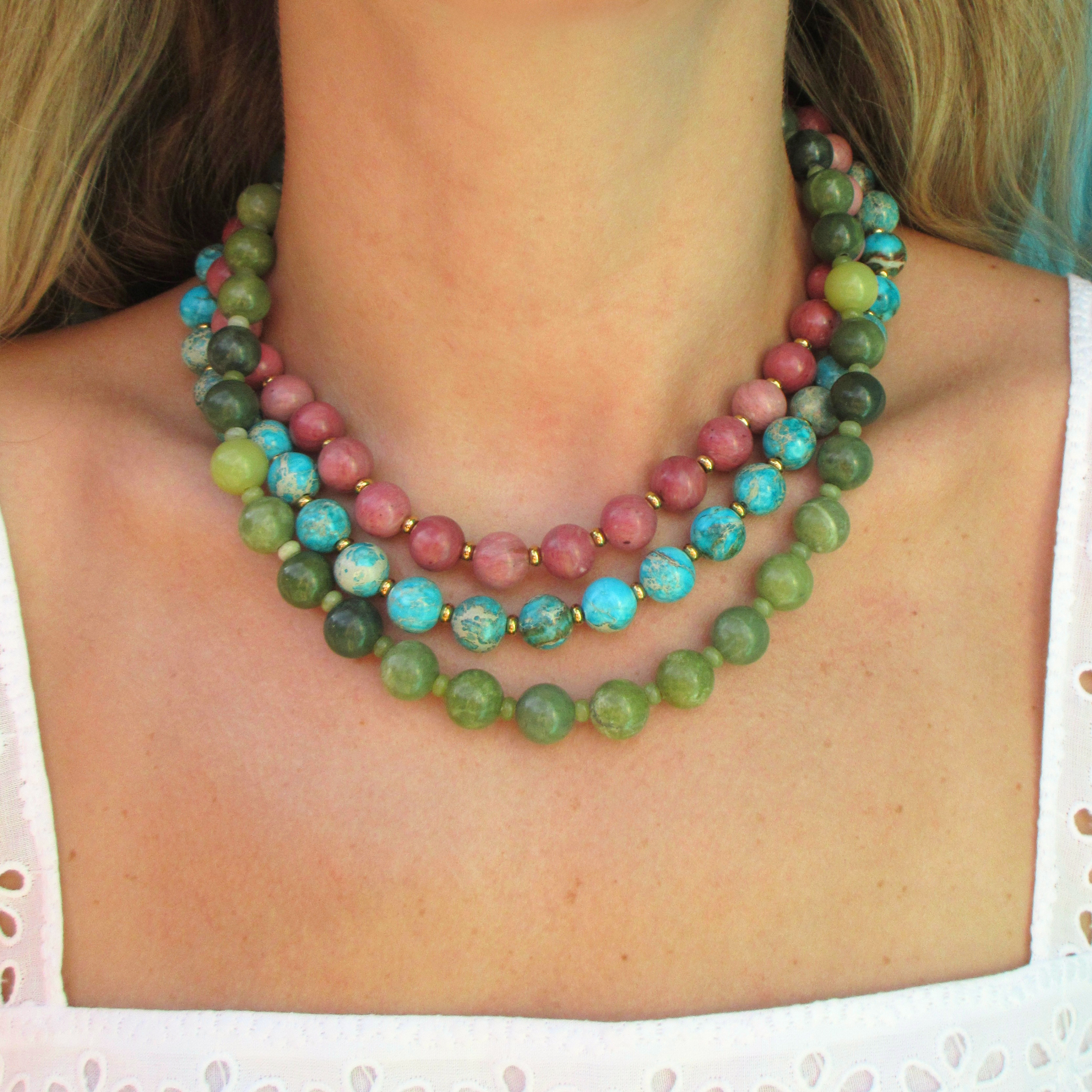 Liberty Beaded Necklace