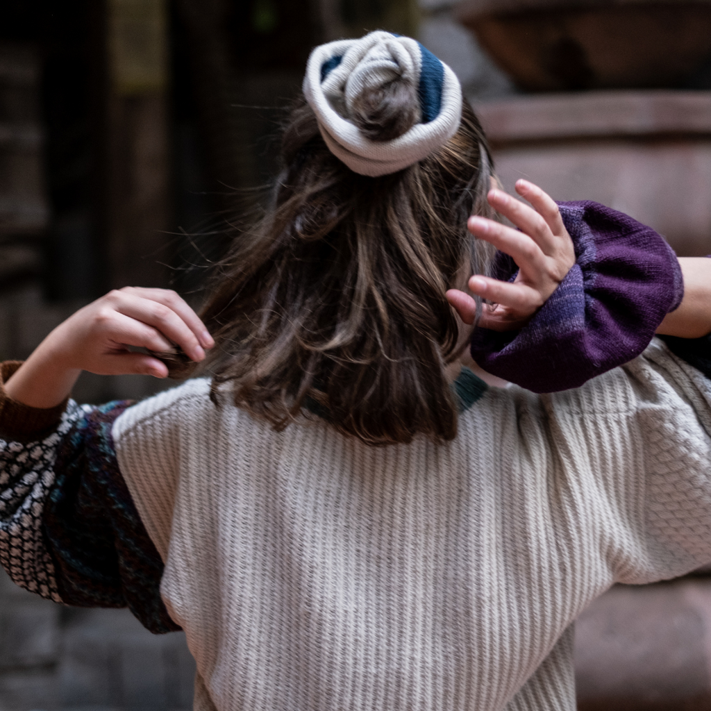 Huge Zero Waste Scrunchie