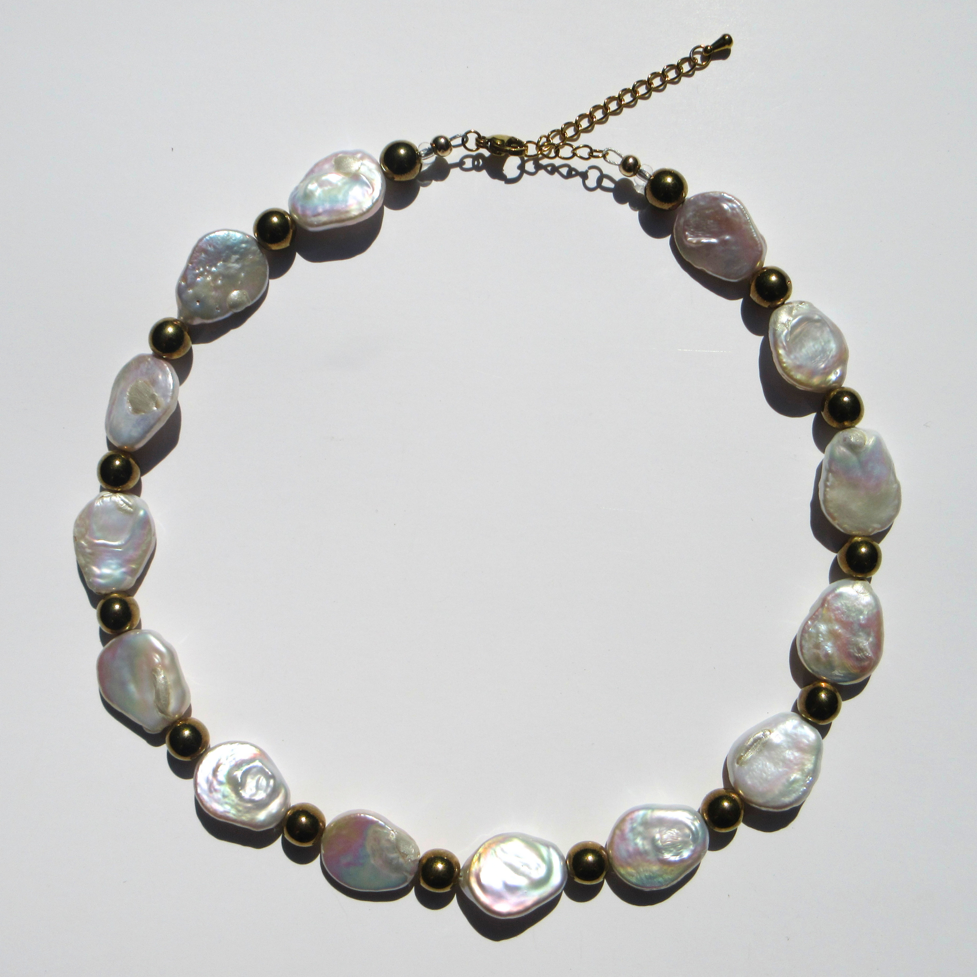 June Pearl Beaded Necklace