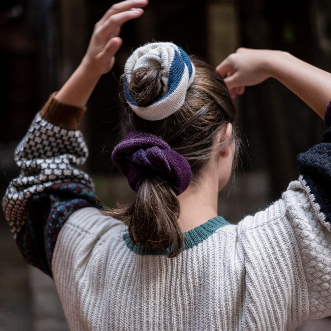 Huge Zero Waste Scrunchie