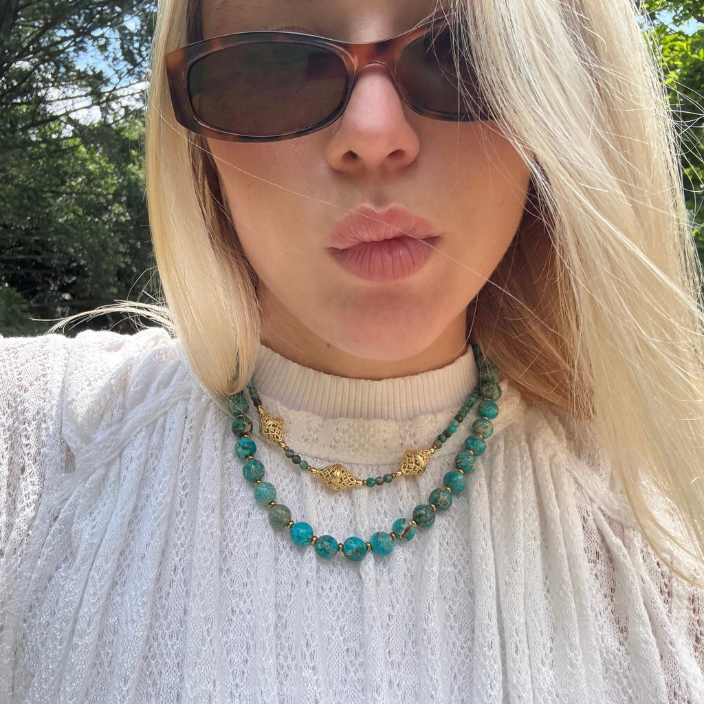 Liberty Beaded Necklace