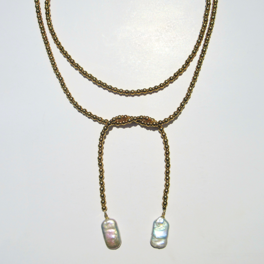 Gold Wrap Necklace