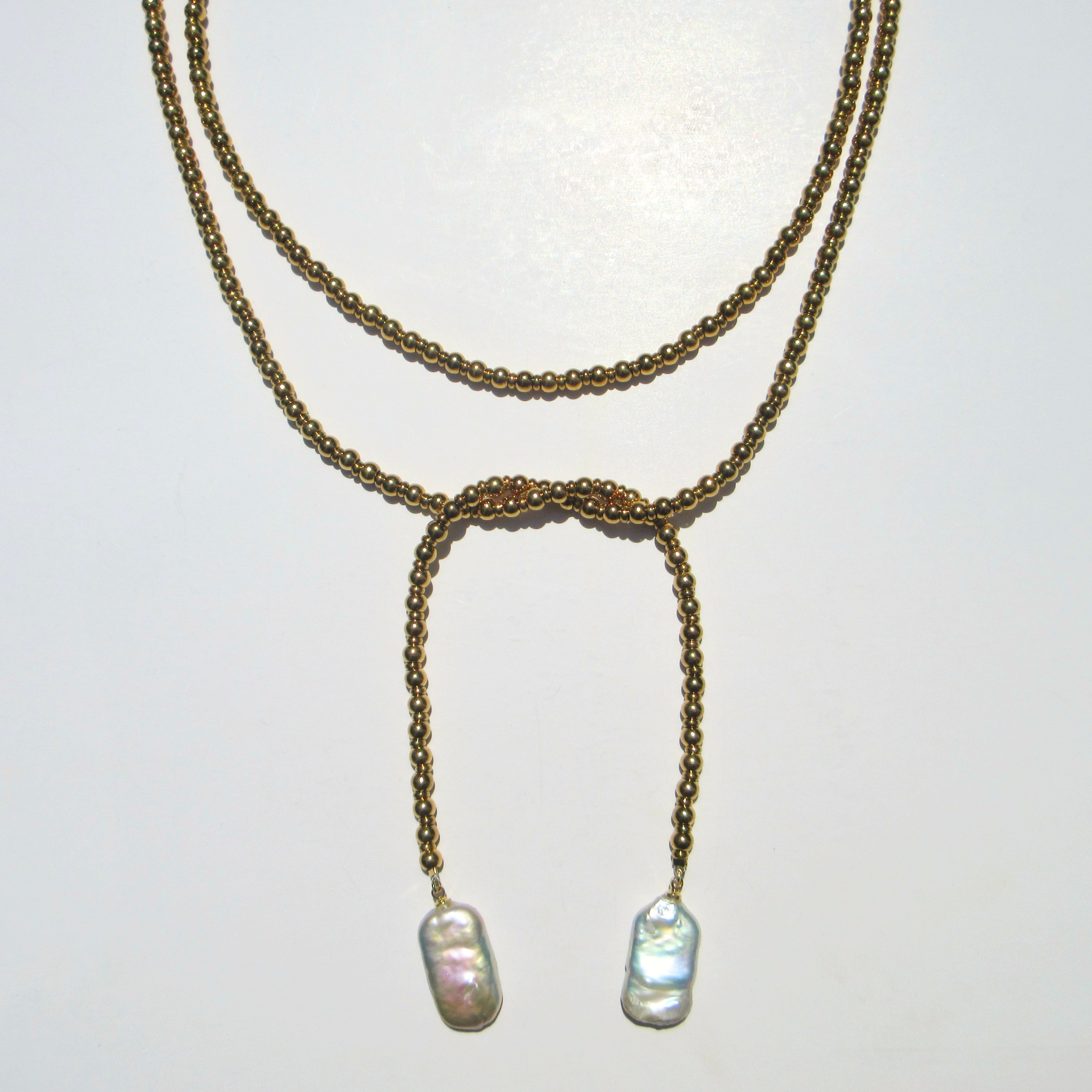Gold Wrap Necklace