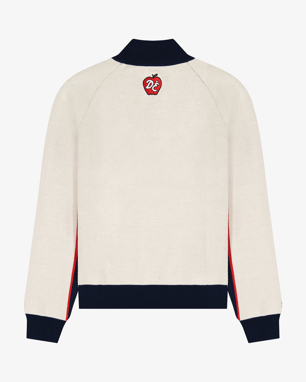 Apple Quarter-Zip Knit Sweater