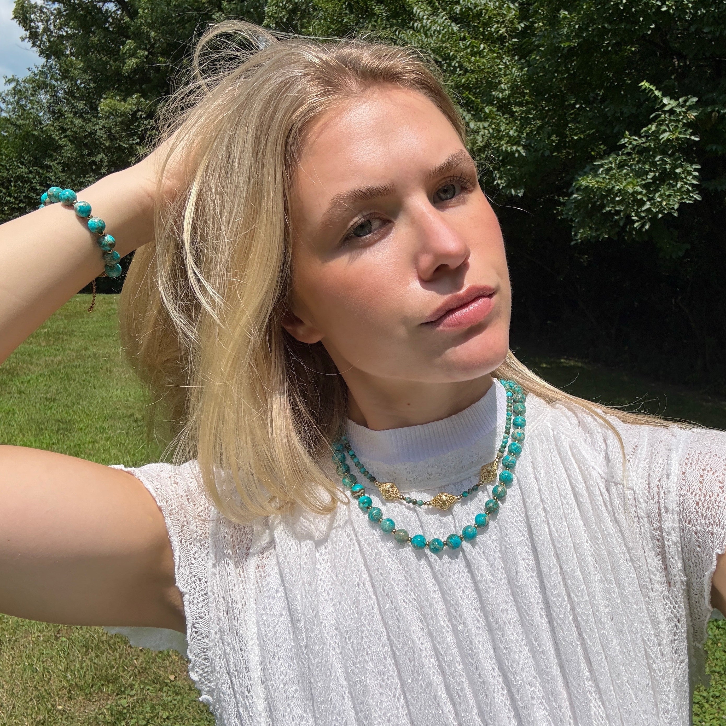 Liberty Beaded Necklace