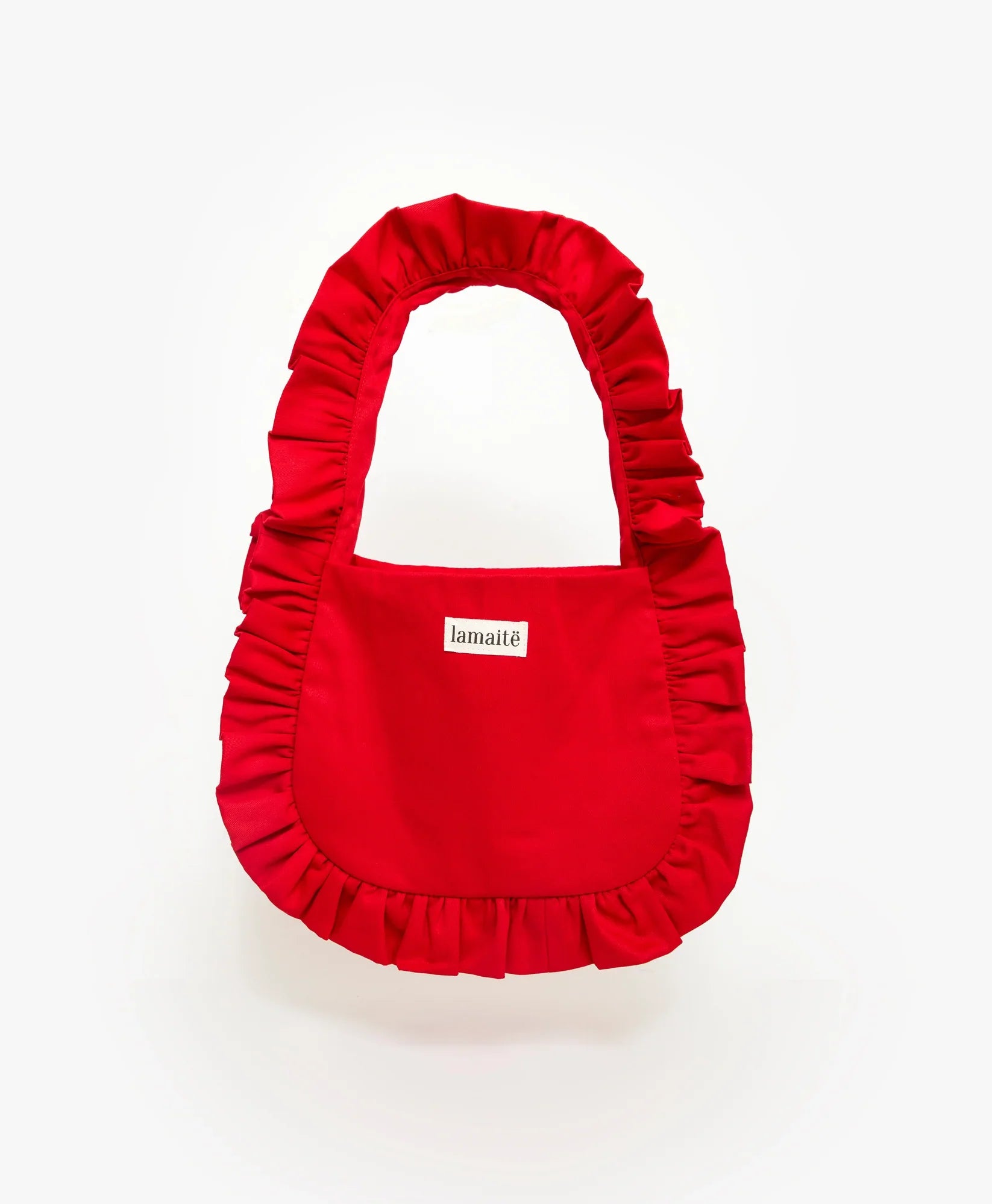 Baggy Bag in Solid Red by Lamaitë