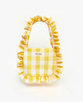 Baggy Bag in Gingham Yellow by Lamaitë