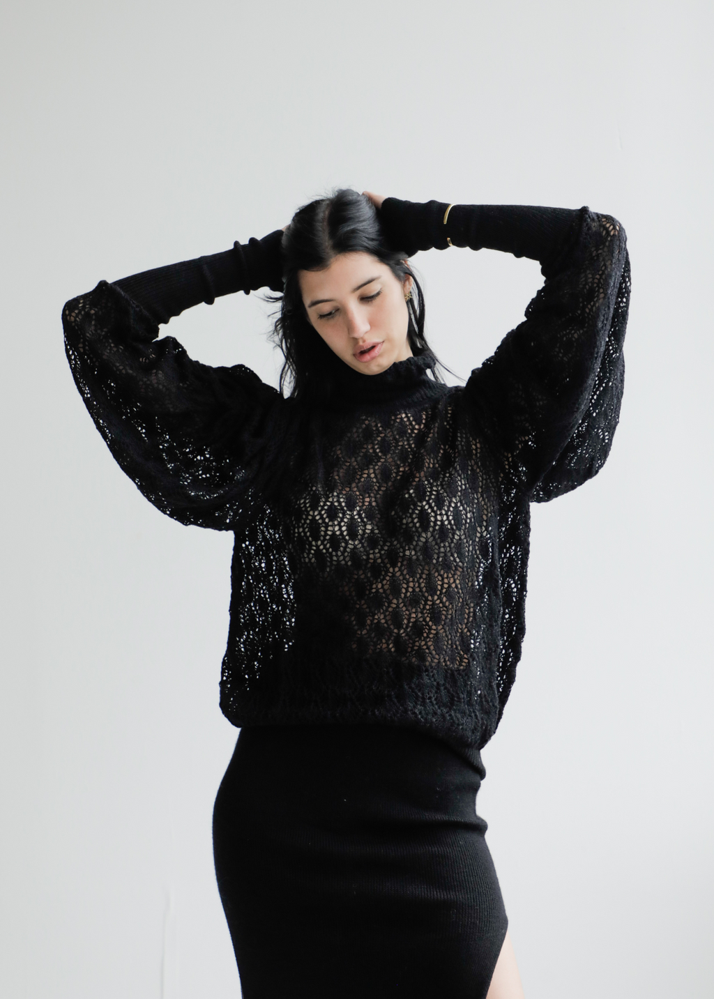 Catalina Turtleneck Alpaca Sweater