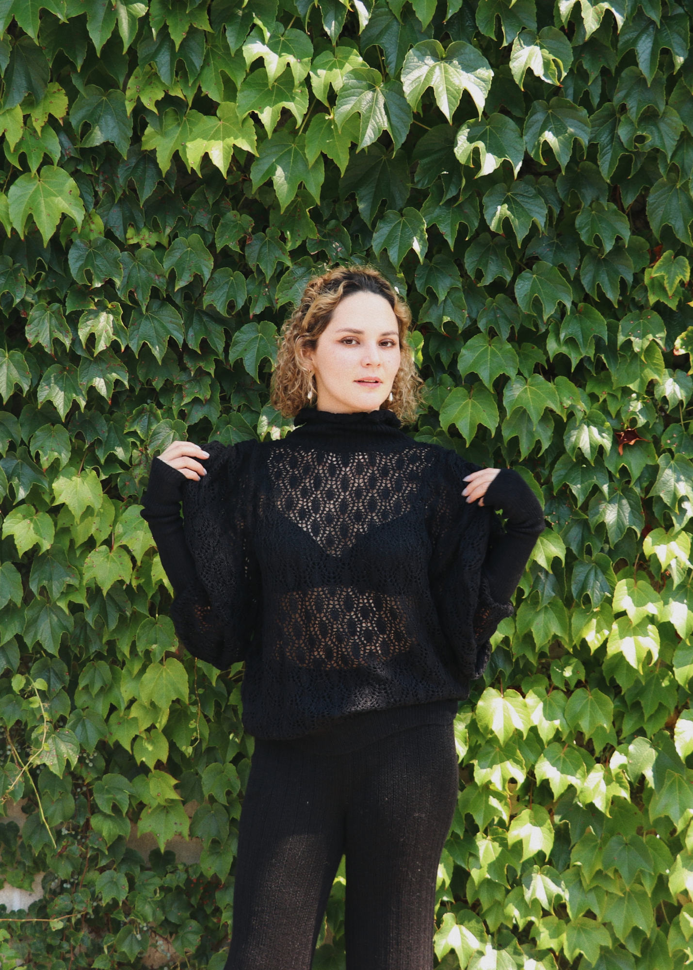 Catalina Turtleneck Alpaca Sweater