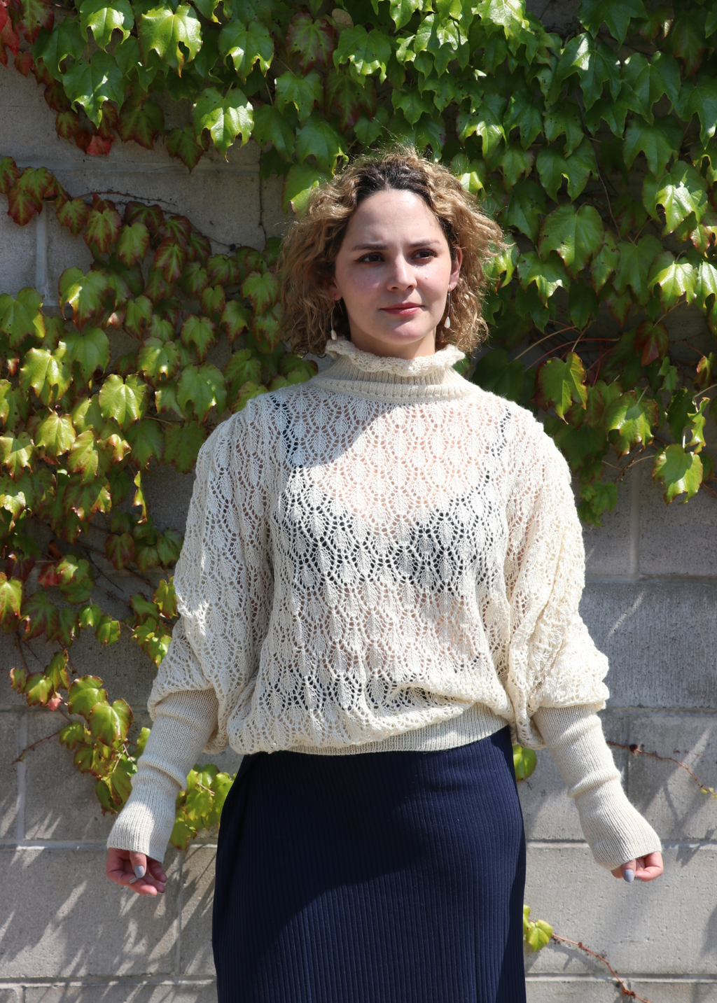 Catalina Turtleneck Alpaca Sweater