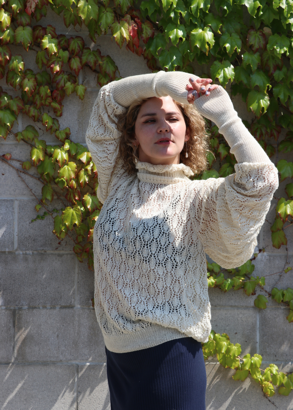 Catalina Turtleneck Alpaca Sweater