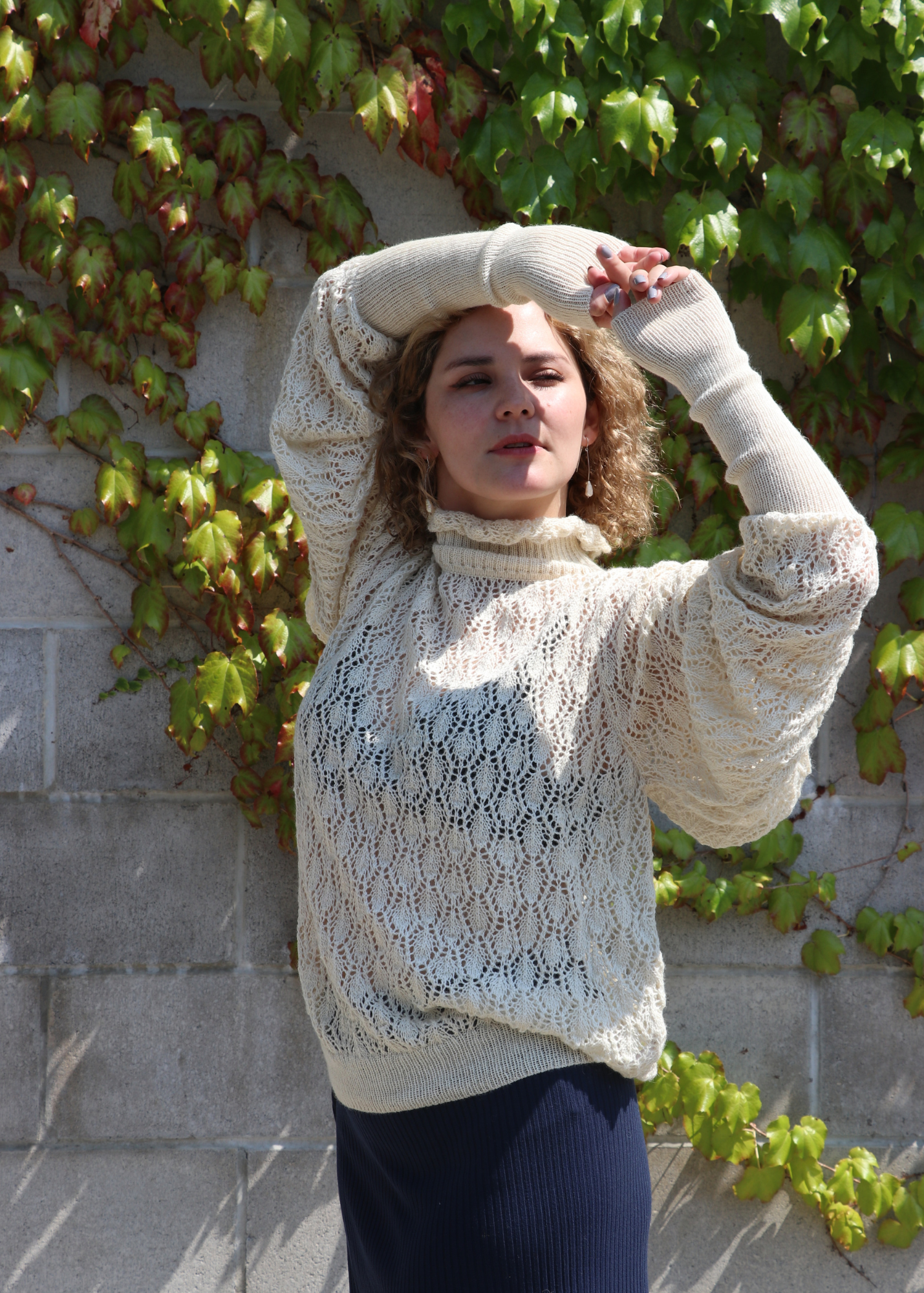Catalina Turtleneck Alpaca Sweater
