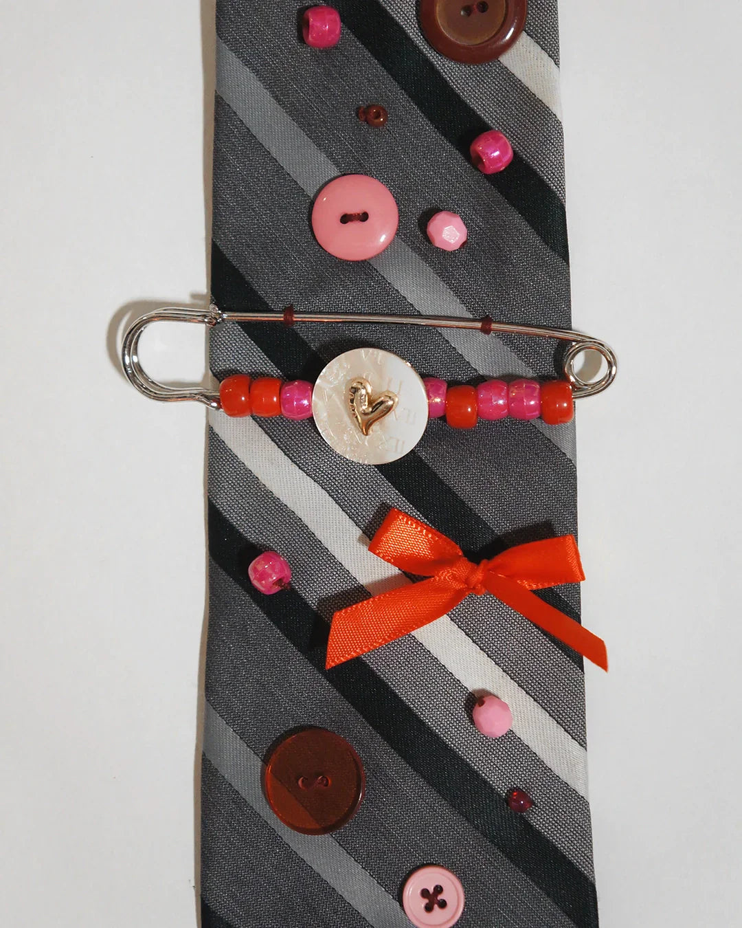 Upcycled Tie Collab: Heartbreak