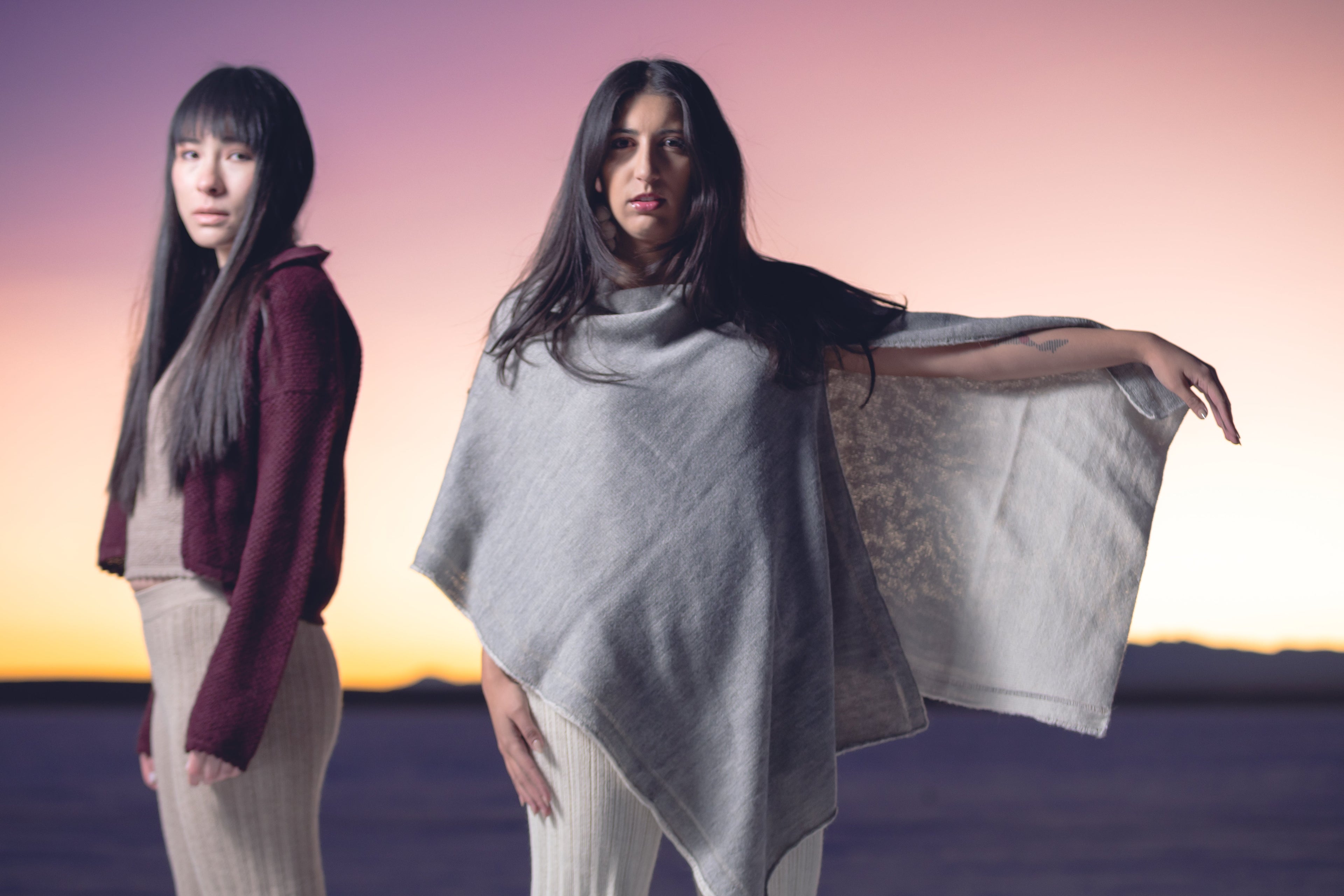 Sisa Duo Alpaca Poncho