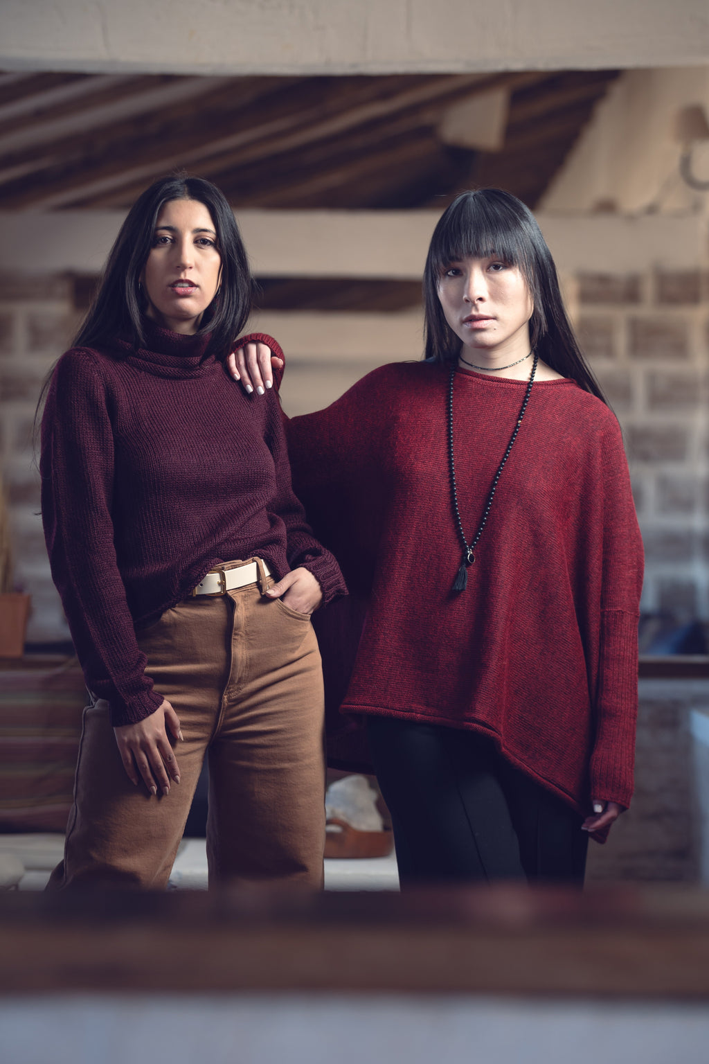 Rayni Crop Alpaca Sweater