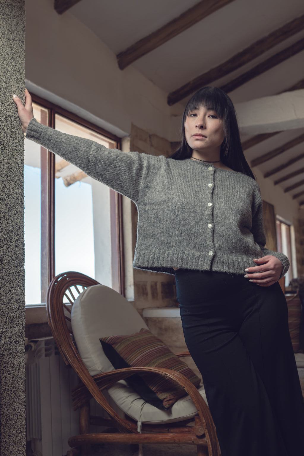 Ankuwillka Llama Cardigan