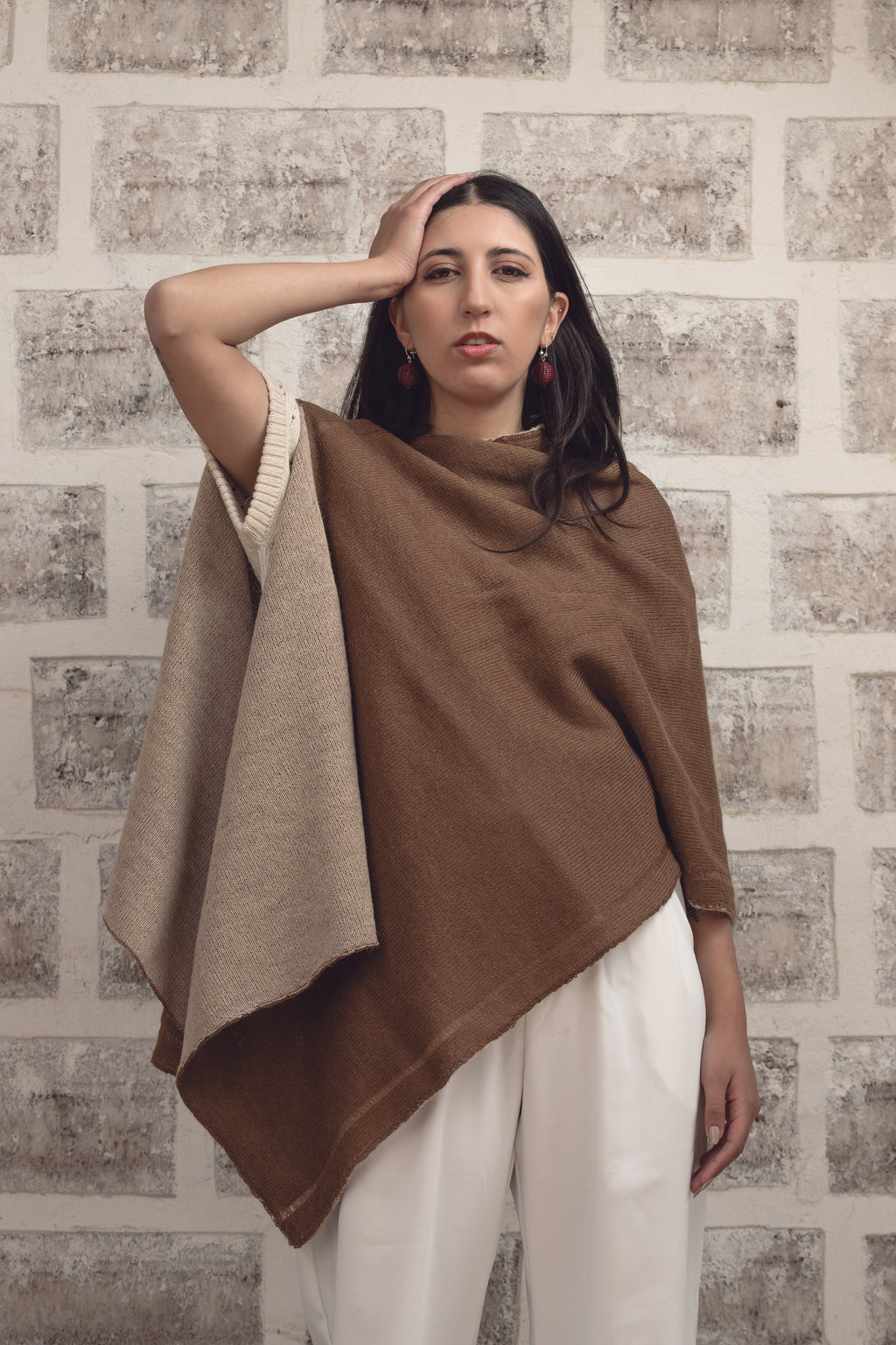 Sisa Duo Alpaca Poncho