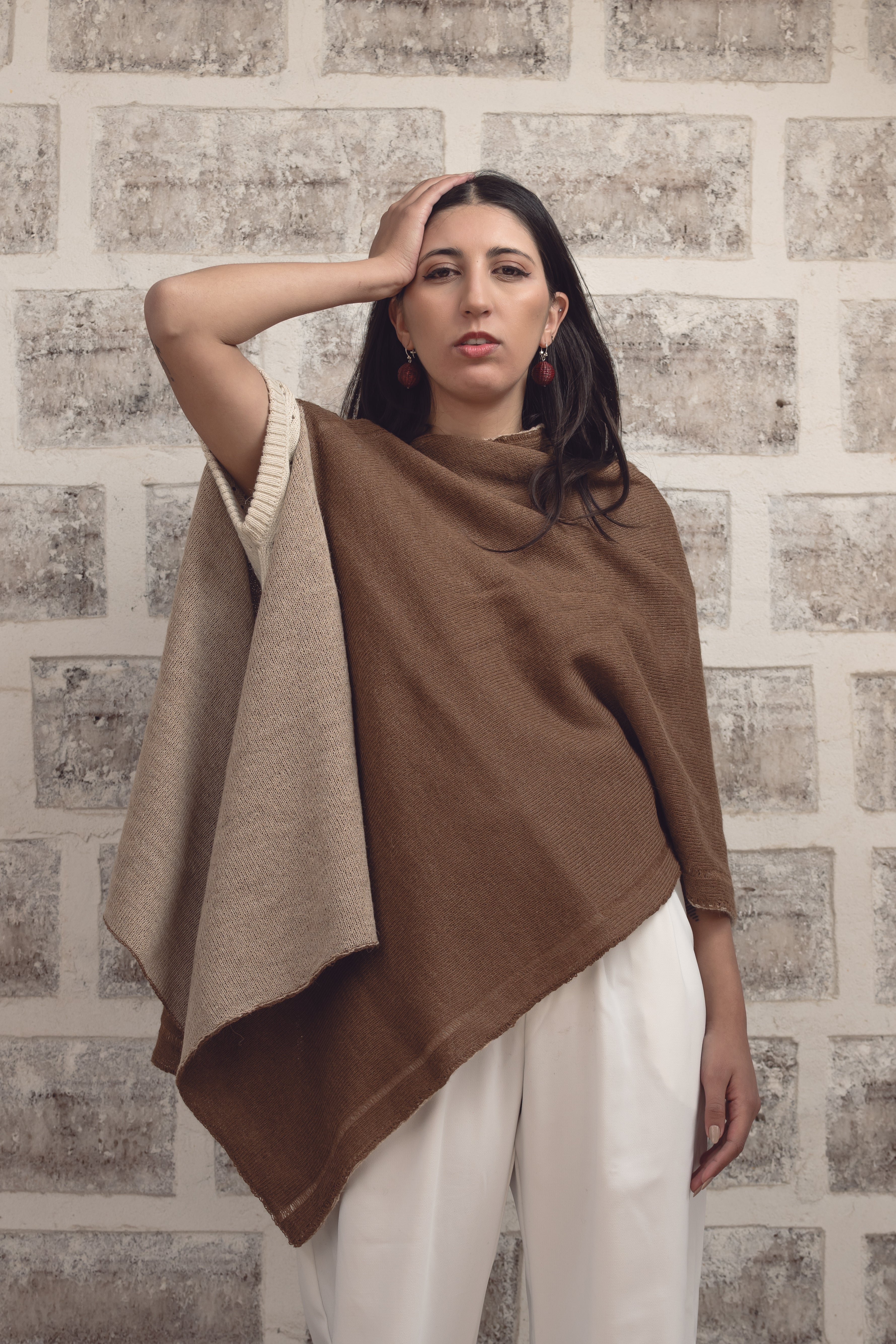 Sisa Duo Alpaca Poncho