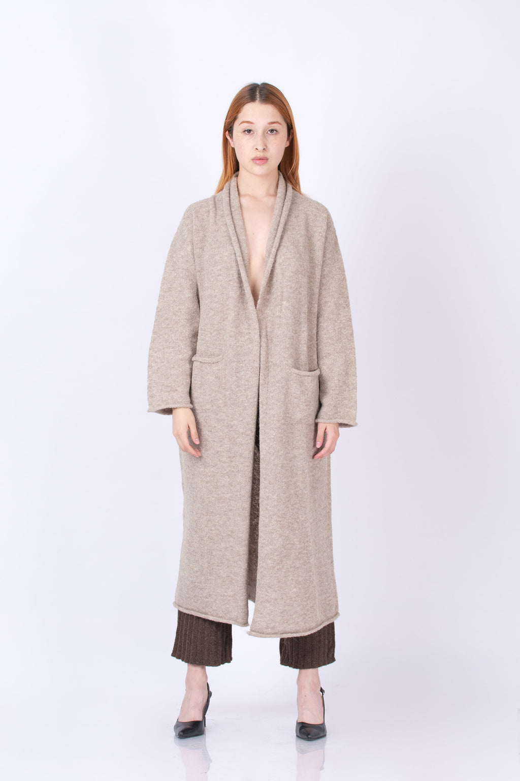 Jukumari Long Alpaca Cardigan