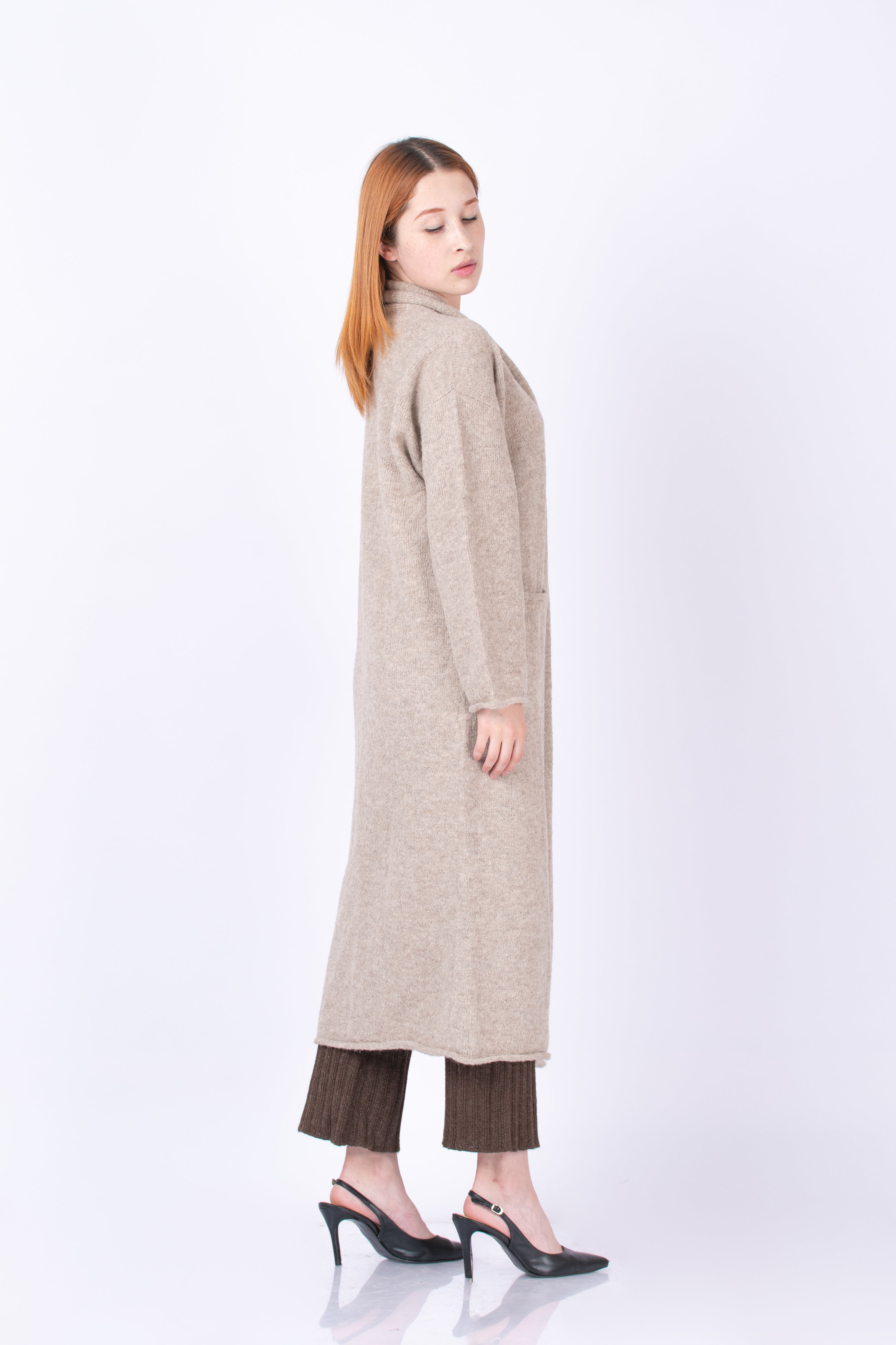 Jukumari Long Alpaca Cardigan