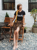T-shirt Frenchy Black - Women