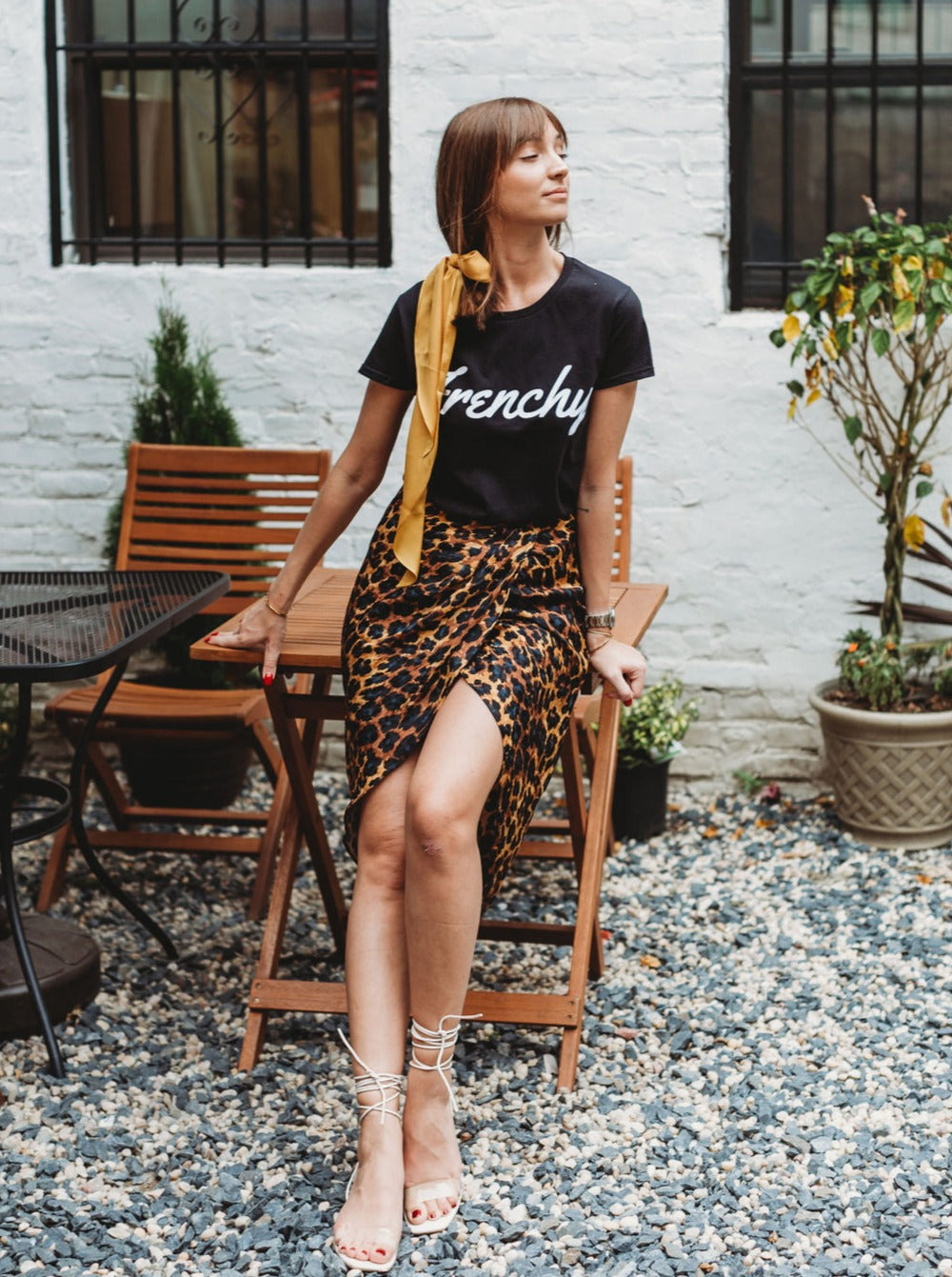 T-shirt Frenchy Black - Women