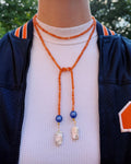 Game Day Wrap Beaded Necklace
