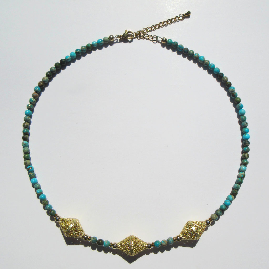 Cleo Beaded Necklace