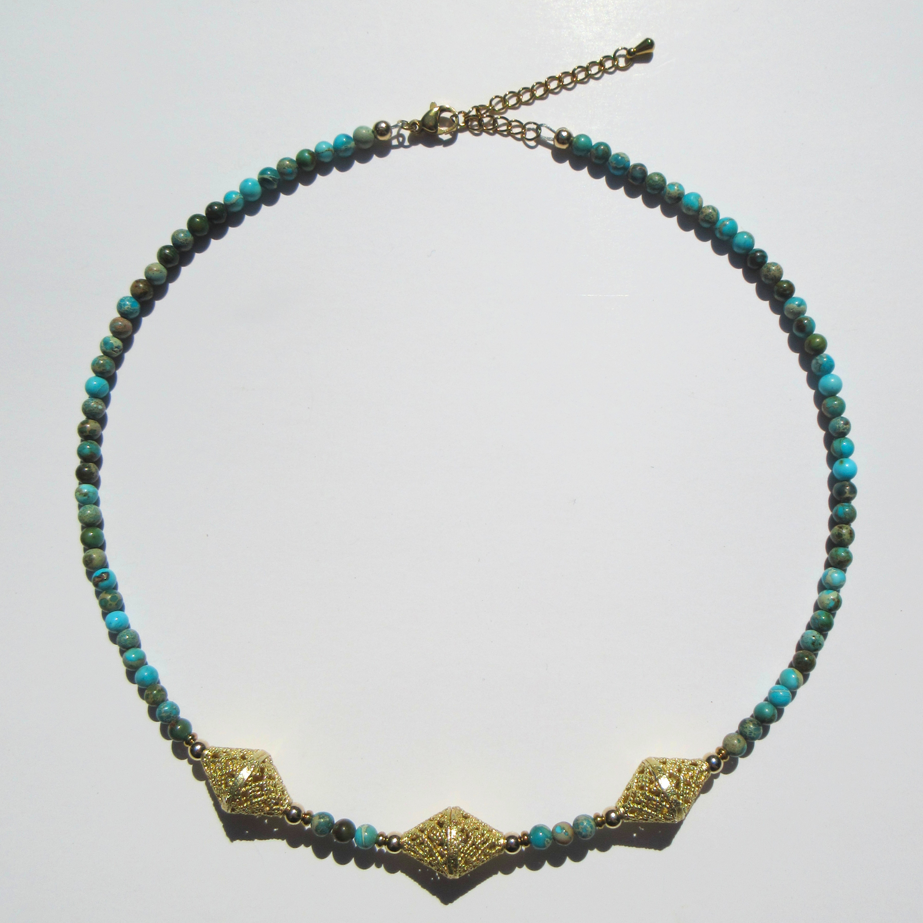 Cleo Beaded Necklace