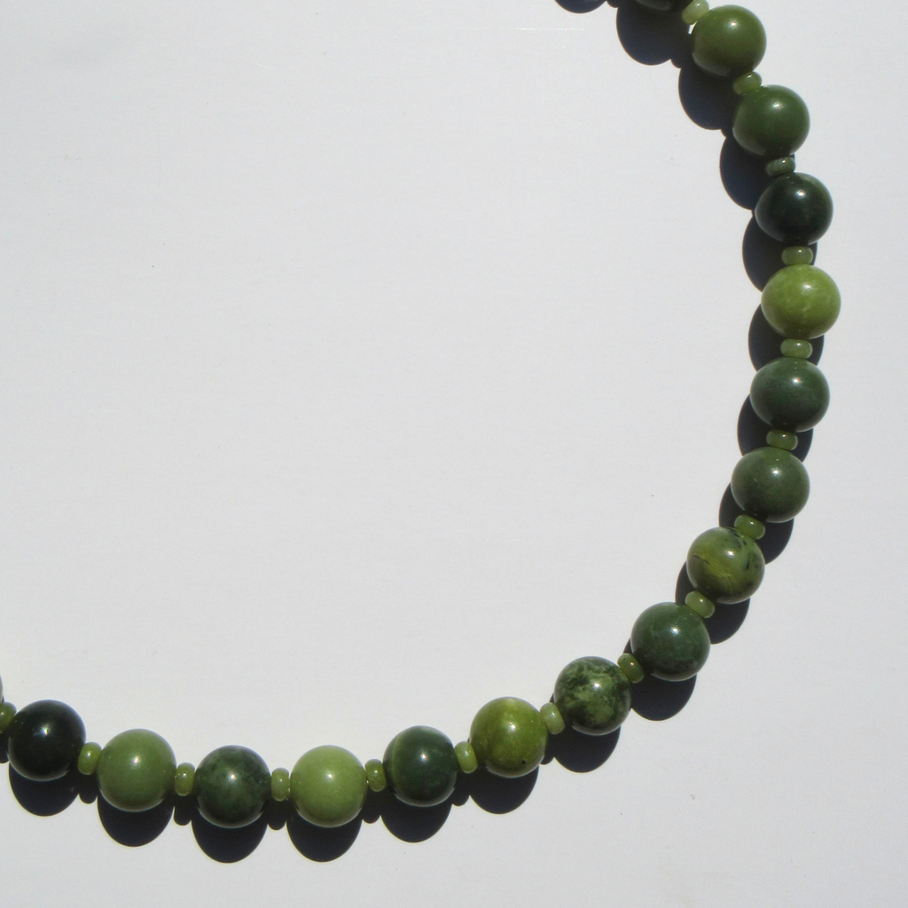 Jade Beaded Necklace