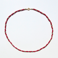 The Ruby Beaded Necklace