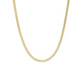 HERRINGBONE NECKLACE GOLD - Aurelia