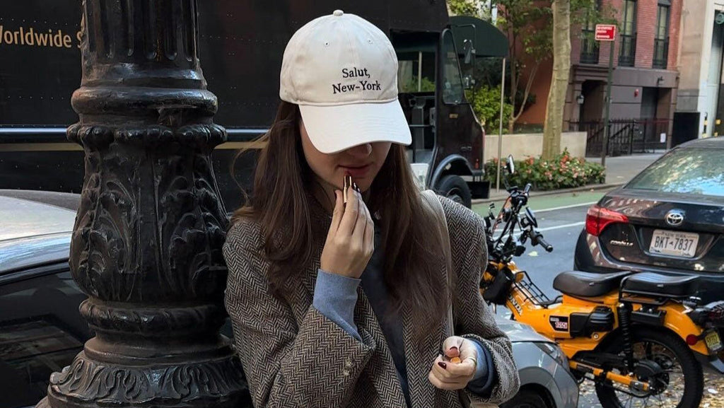 Cap New York beige wom(men)