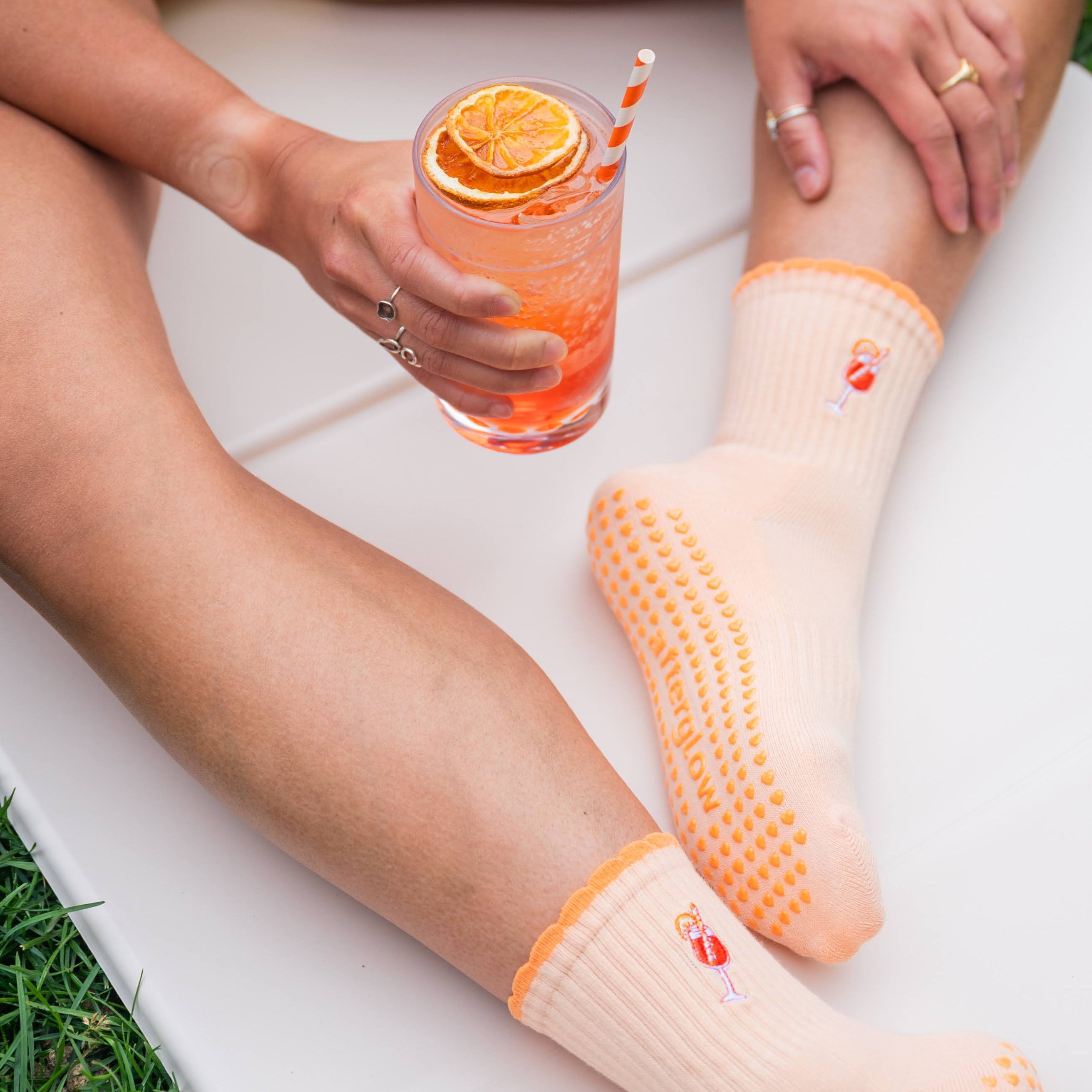 Spritz Grip Socks