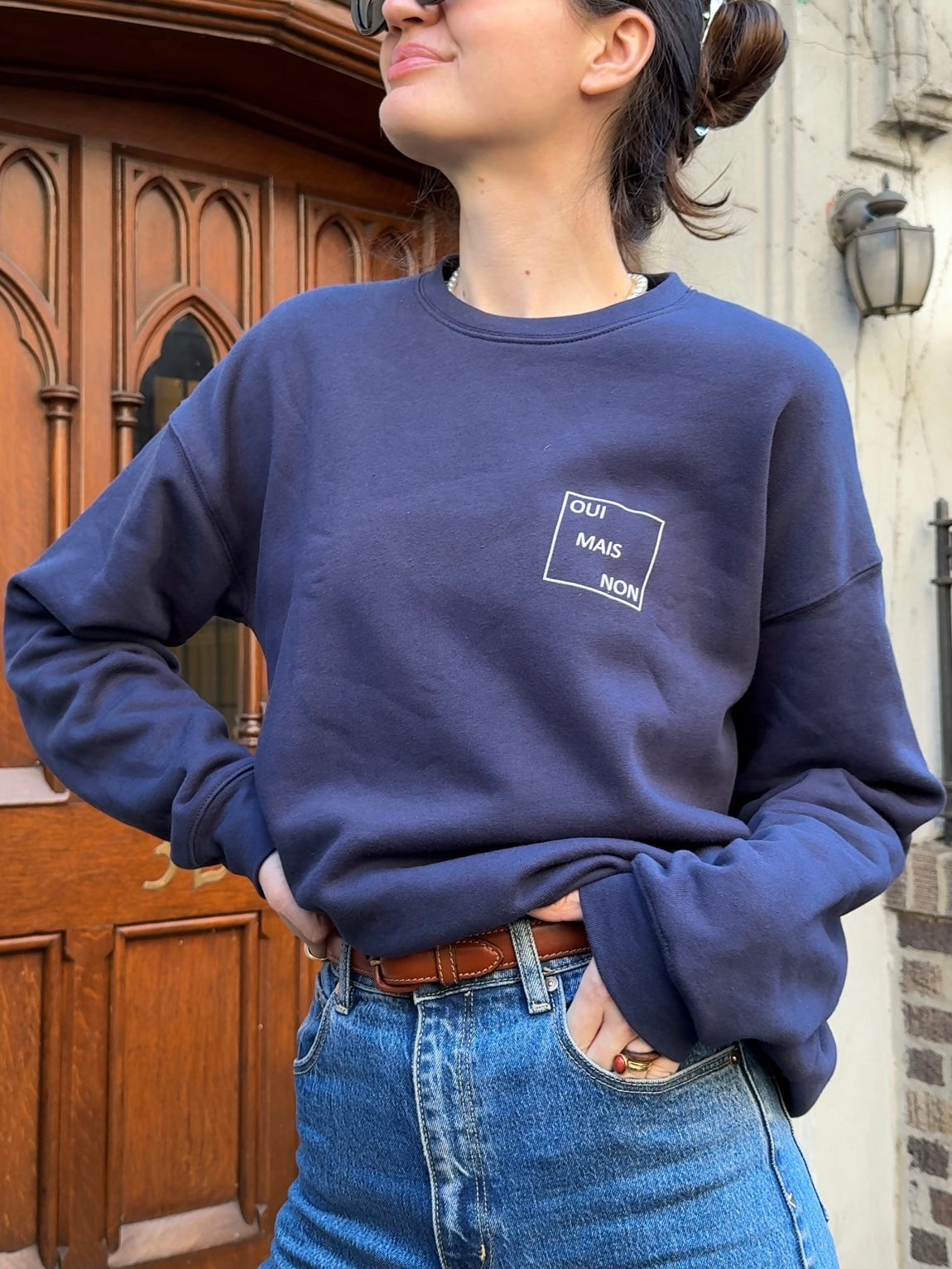 Sweater Oui mais Non wom