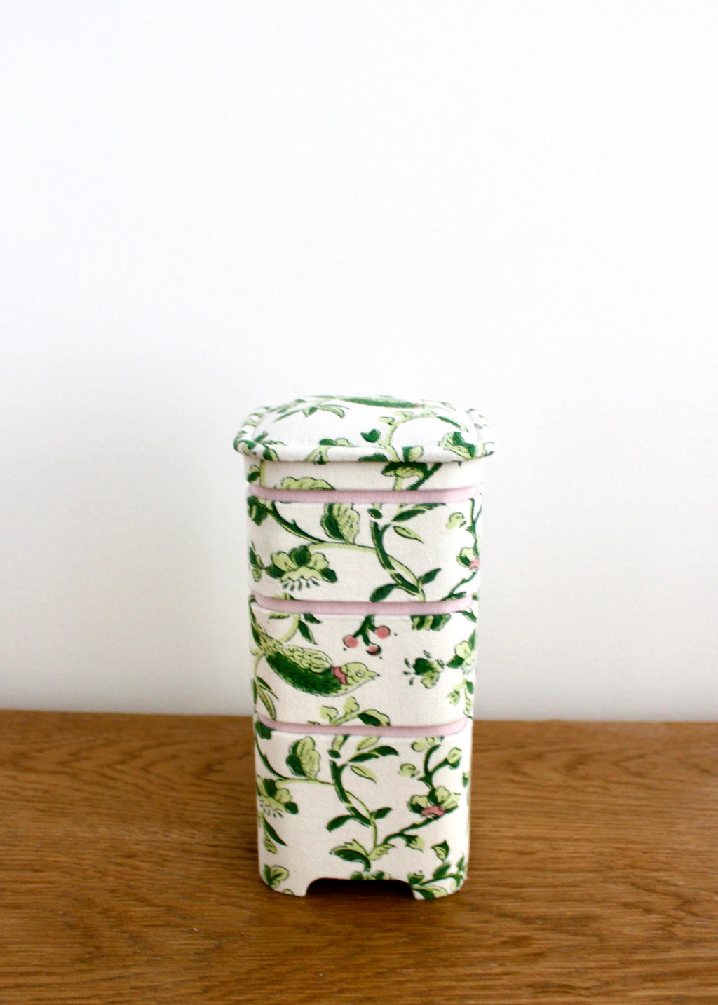 Green Chinoiserie Jewelry Tower