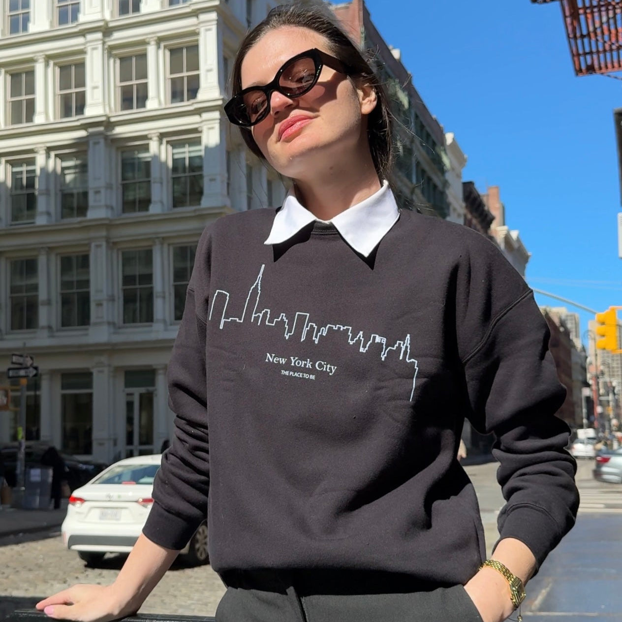Sweater NYC skyline Wom(men)