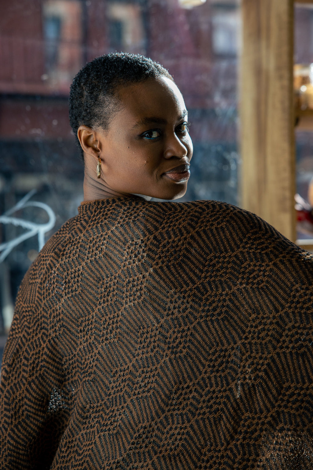 Chama Alpaca Poncho