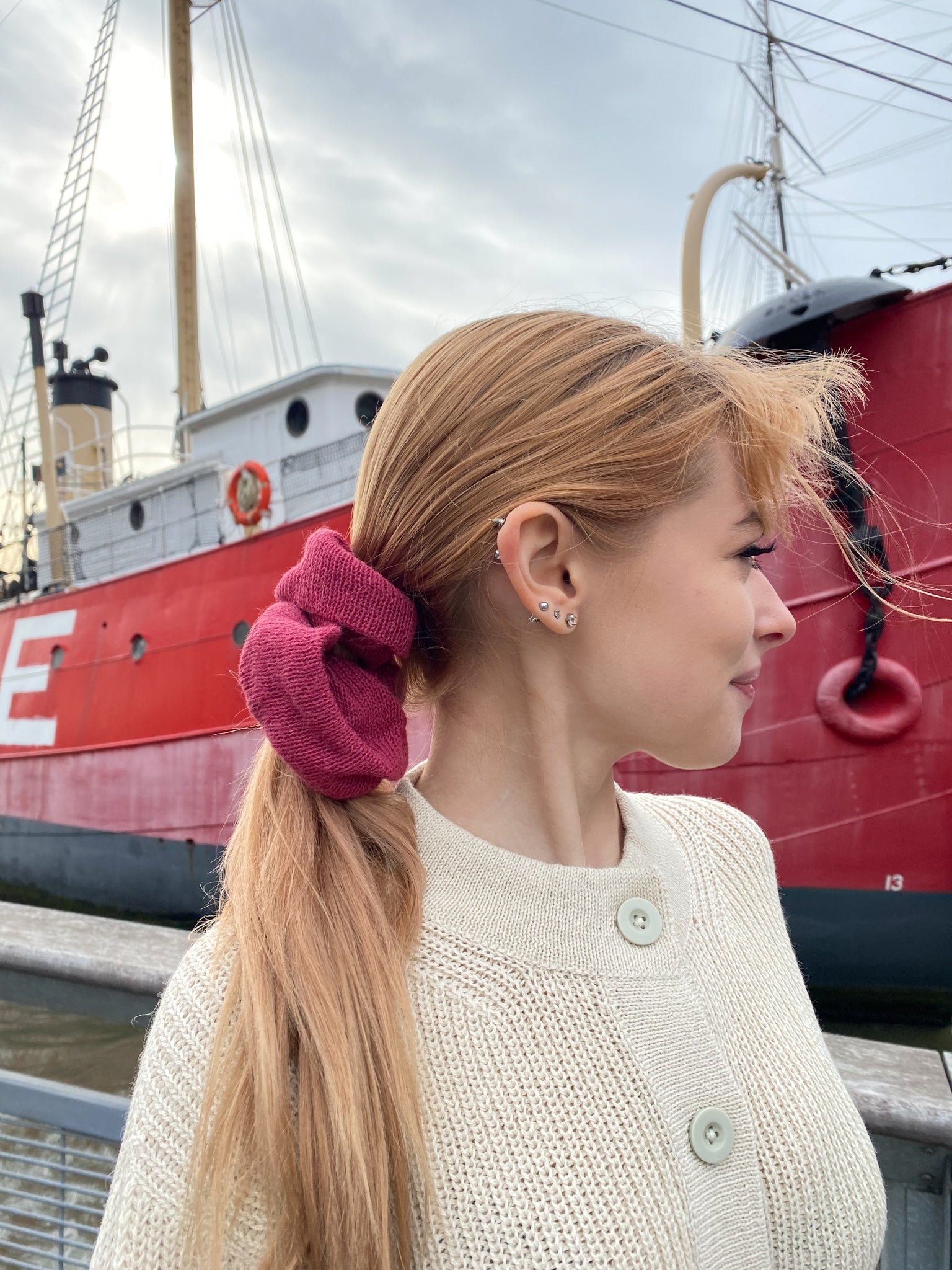 Huge Zero Waste Scrunchie