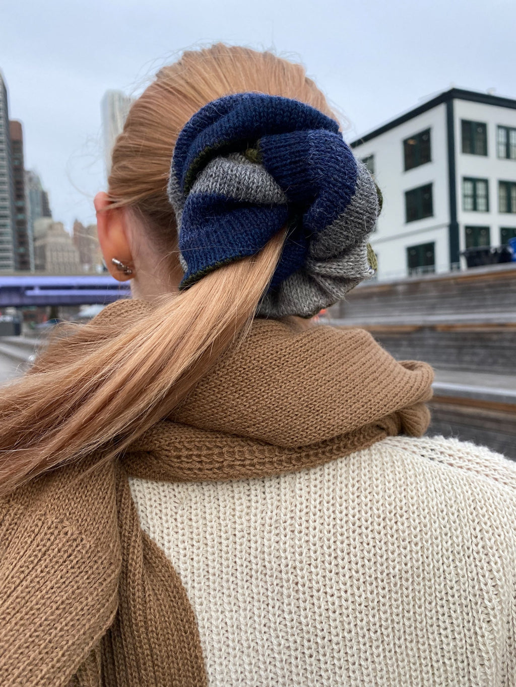 Huge Zero Waste Scrunchie