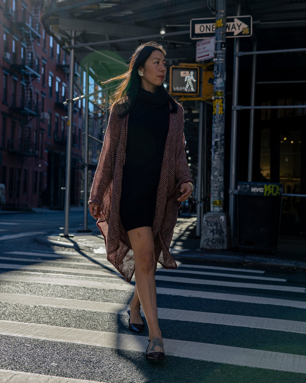 Chama Alpaca Poncho