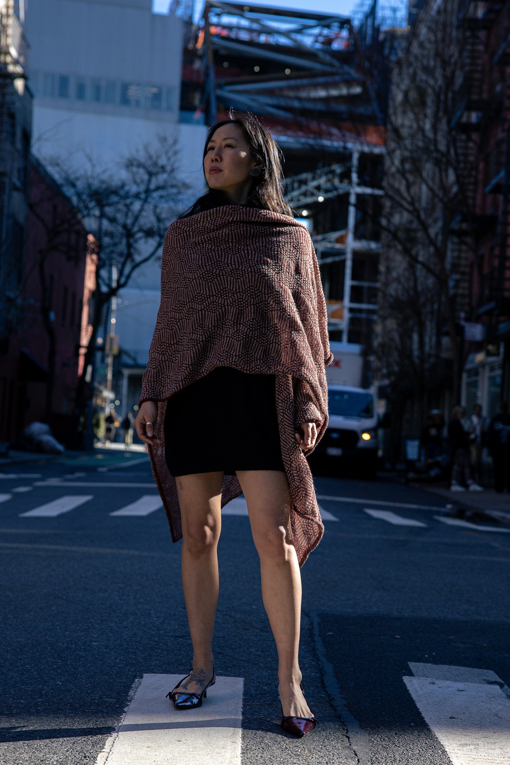 Chama Alpaca Poncho