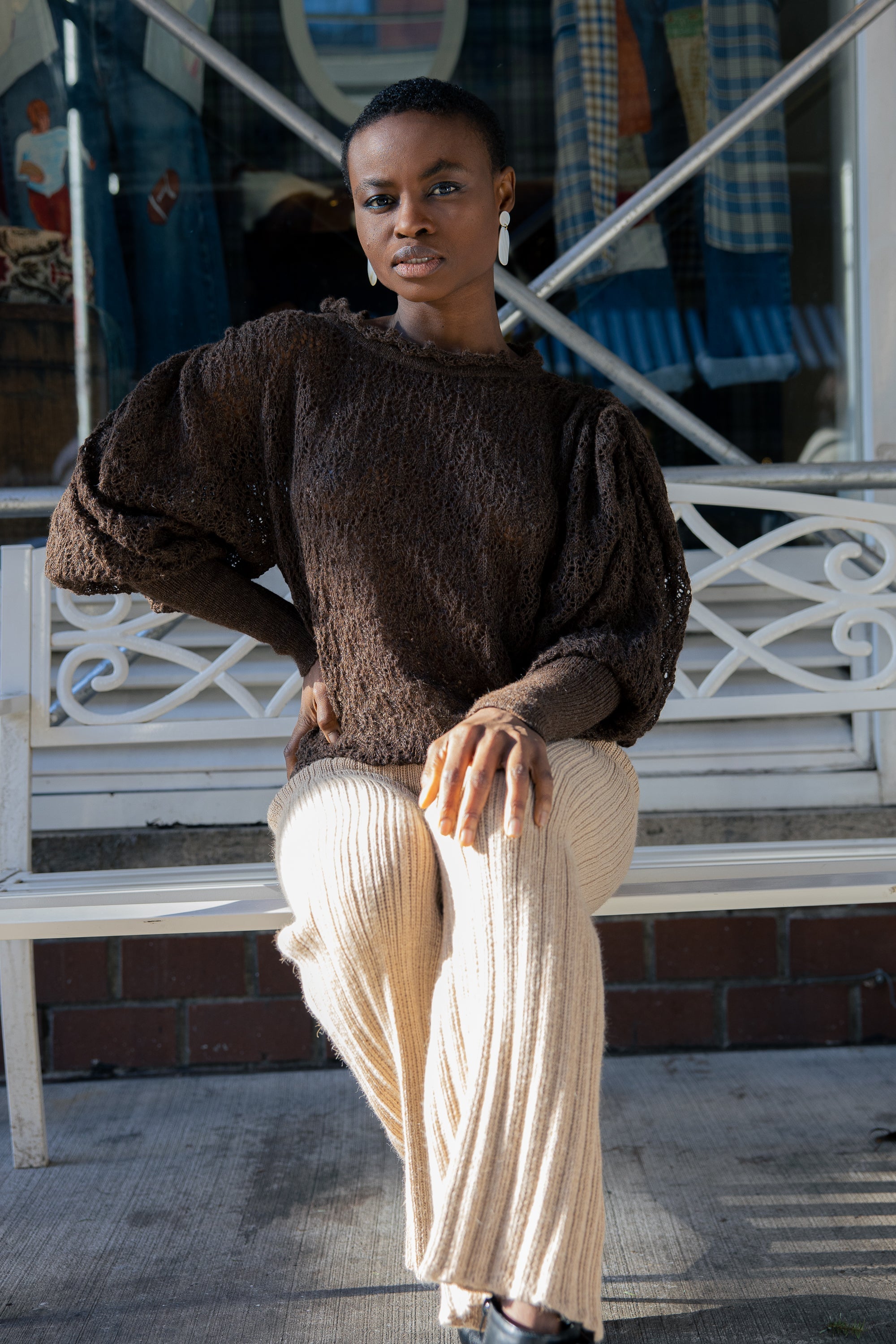 Catalina Turtleneck Alpaca Sweater