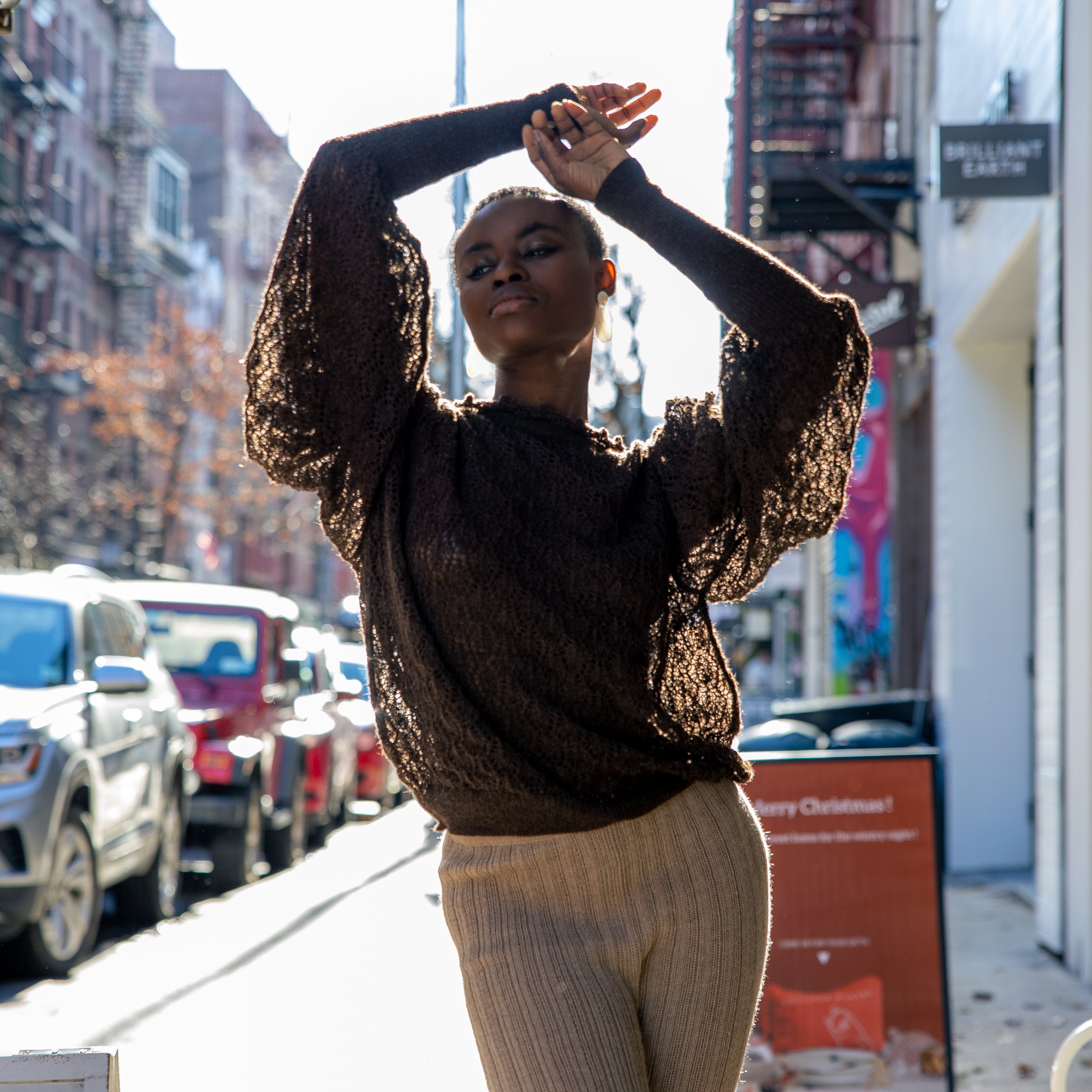Catalina Turtleneck Alpaca Sweater