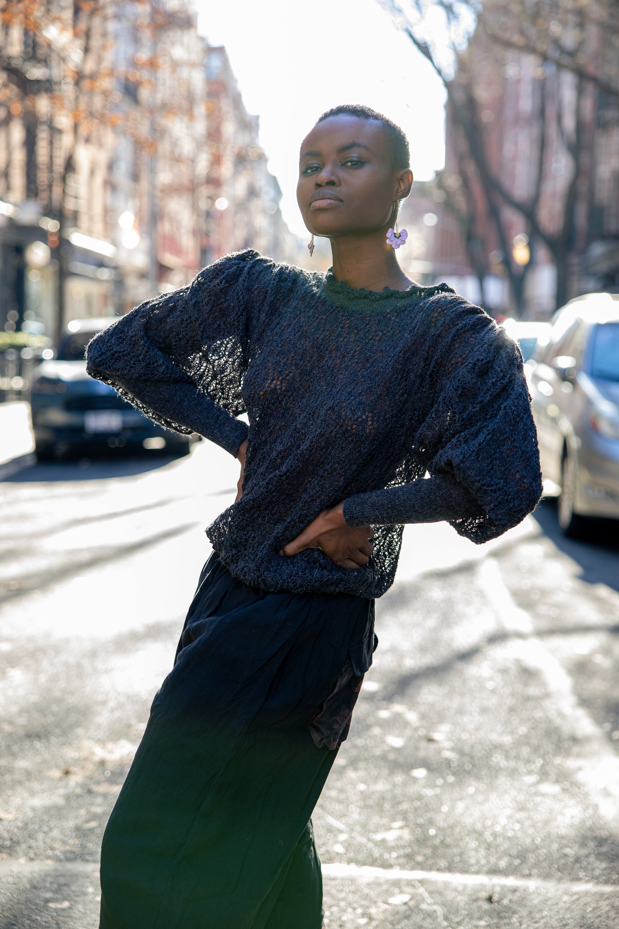 Catalina Turtleneck Alpaca Sweater